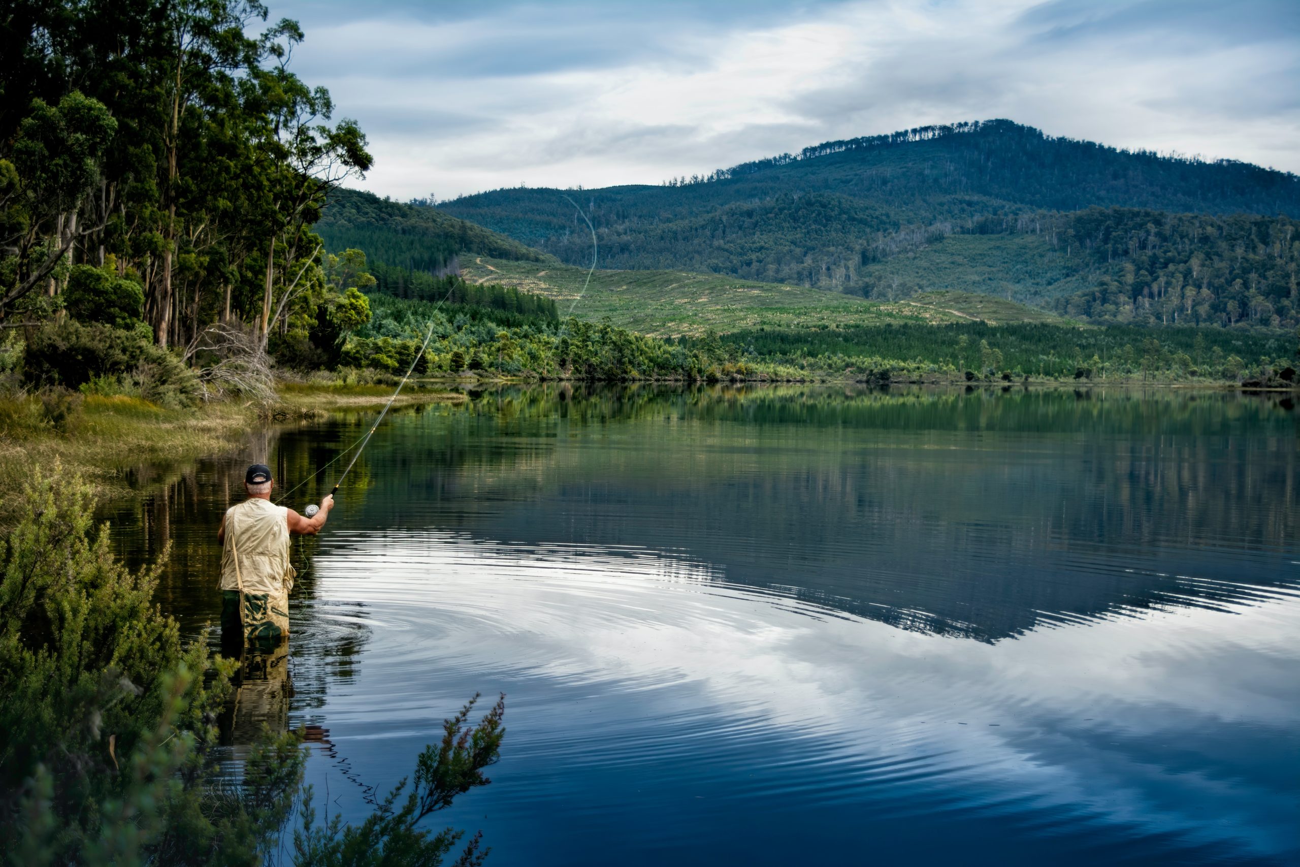 fishing rods in Tasmania, Fishing